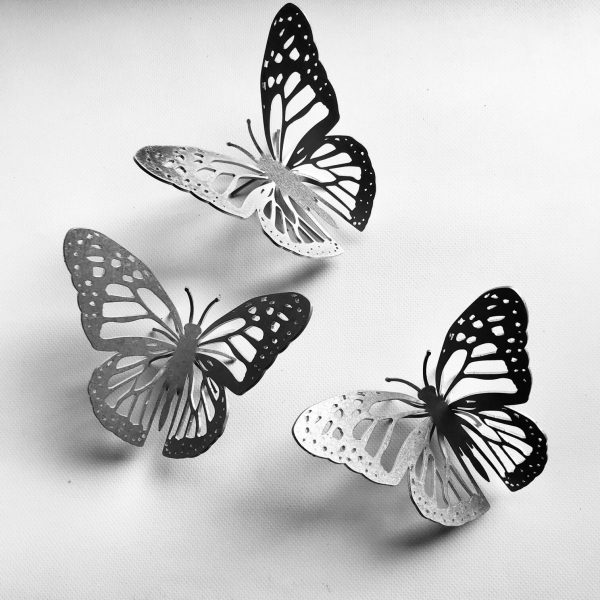 MONARCH BUTTERFLY - SET OF THREE [SMALL]